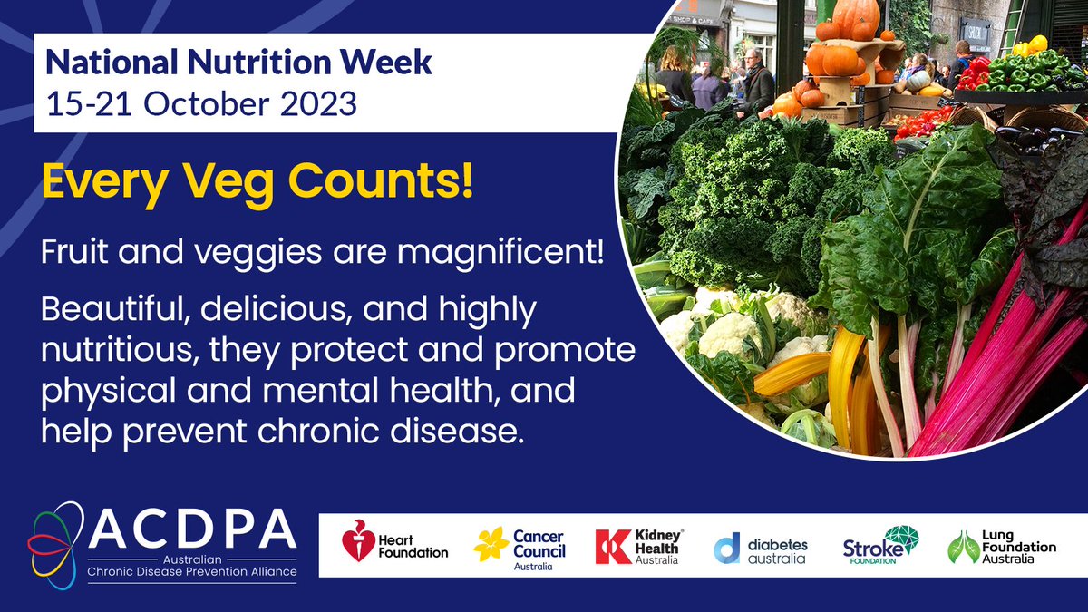 ACDPAlliance's tweet image. 🥦🍆🥕🫑🍅🥬🍠🌽🧅🥑🌶️🫛

Vegetables are packed with nutrients that help people to be healthy. 

Bonus, they are beautiful, great value, and full of flavour! 

How will you #TryFor5 this #NationalNutritionWeek? 

Visit ACDPA members&apos; websites for ideas! 
🧵Links in thread below: