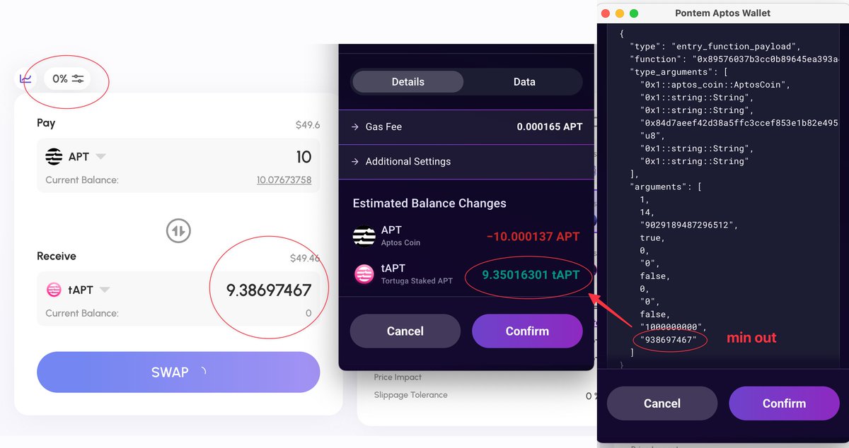 What append to <a href="/hippolabs__/">Hippo Labs</a>  ? 

Please use with caution for now, <a href="/Aptos_Network/">Aptos Network (has moved to Aptos!)</a>  fams. 👇

1. Their X account is temporarily restricted!
2. They rotated their contract authentication key on 2023-10-17 
explorer.aptoslabs.com/txn/298282136?…
3. They upgrade their aggregator contract on