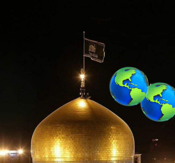 A black flag flies over the #ImamReza (A.S) Mosque in #Iran, for the first time in history.
If anyone knows what this means, please write.
#FreeGaza #FeelTheImpact #PAKvsSL #Gaza #طوفان_الاقصى_ #IsraelPalestineConflict #IsraelTerrorists #Palestine #GazzeUnderAttack #Gazagenocide