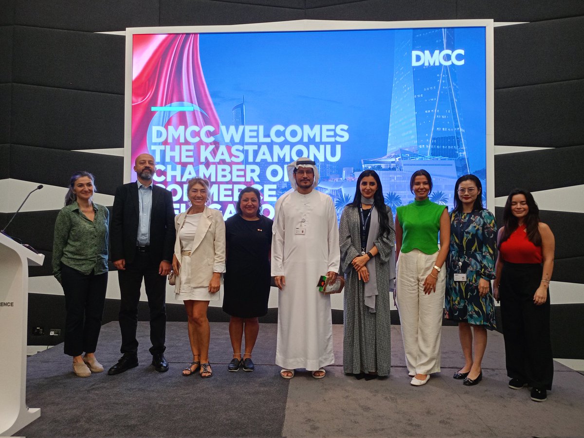 Ticaret odaları yatırım ziyaretlerinde Dubai'de Dubai Serbest Bölge (DMCC) ziyareti #Dubai #DMCC #investing