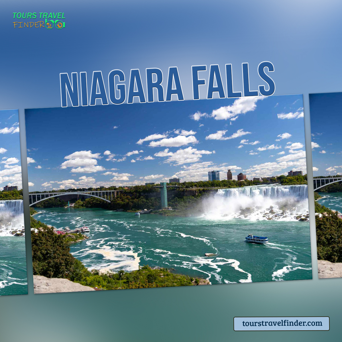 Experience the Beauty of Niagara Falls Tours

Prepare to be mesmerized by the raw power and beauty of Niagara Falls on our guided tours. 

Witness nature's masterpiece up close and make unforgettable memories. Book your adventure today! 🌊🌟 #NiagaraFalls #TravelTours