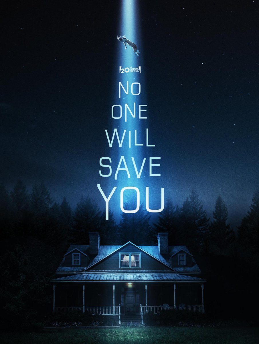 MrTemple's tweet photo. NO ONE WILL SAVE YOU is the best new spooky-scary movie in 20y. Maybe more.

Never cheap, never gratuitous. You’ll have your hand over your mouth from 10min in to 10min after it ends.

HIGHLY recommend.

#WTFDidIJustWatch
#WhatWasThatNoise
#WheresTheLightSwitch
#SilentScream 😱 https://t.co/JT0MTsOp0u