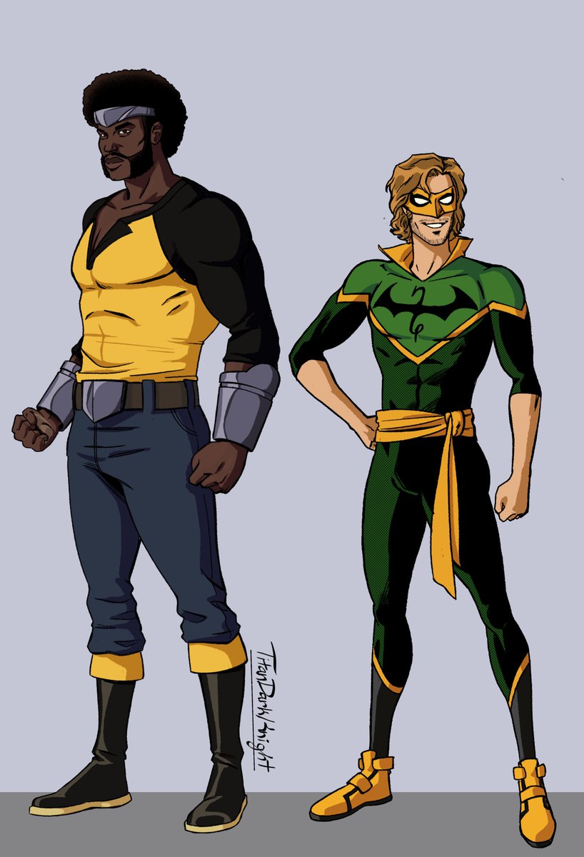 My Powerman and Iron Fist Redesigns