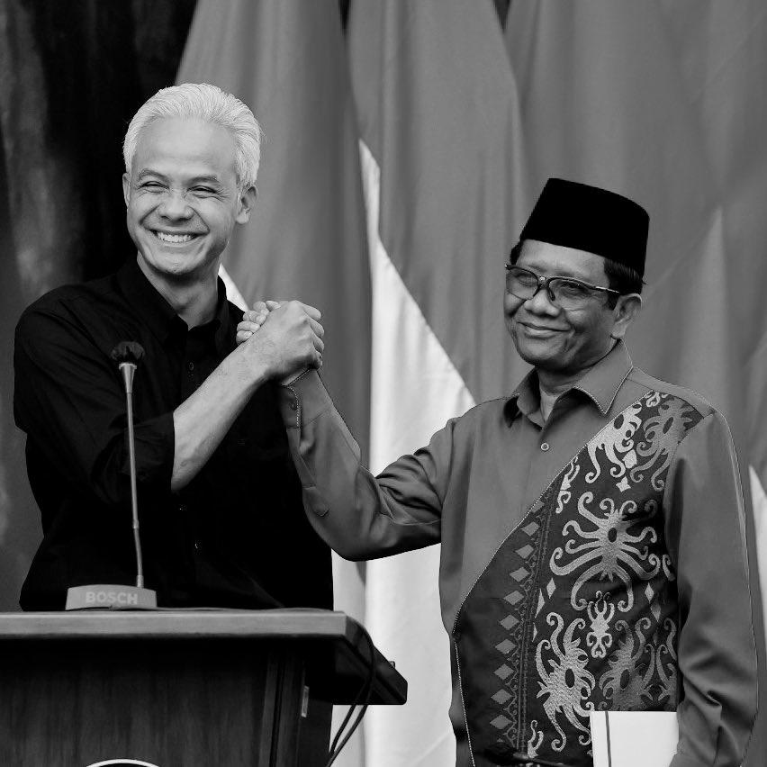 Selamat Pak <a href="/mohmahfudmd/">Mahfud MD</a> bersama mas <a href="/ganjarpranowo/">Ganjar Pranowo</a> yakin gak ada lagi penegak hukum yg bermain main dgn hukum. Berantas korupsi untuk Indonesia Bersih!
