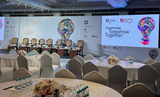 The scene is set... This week marks 15 years since UKRI opened an office in India. It's time to take stock of what we have achieved & prepare for the opportunities ahead. We're excited for a week of discussions, debates, plans and of course celebrations! #ukriindia@15 @UKRI_News