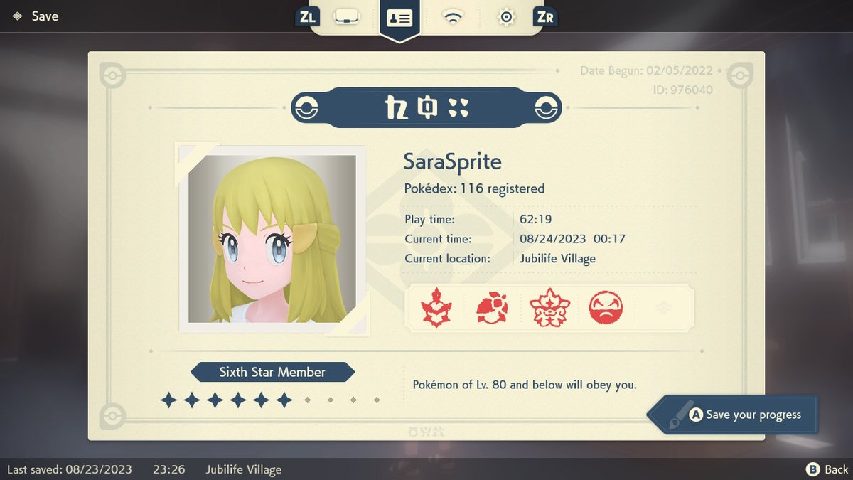 sarasprite13's tweet photo. #PokemonLegendsArceus #NintendoSwitch https://t.co/3fhri9gAx3