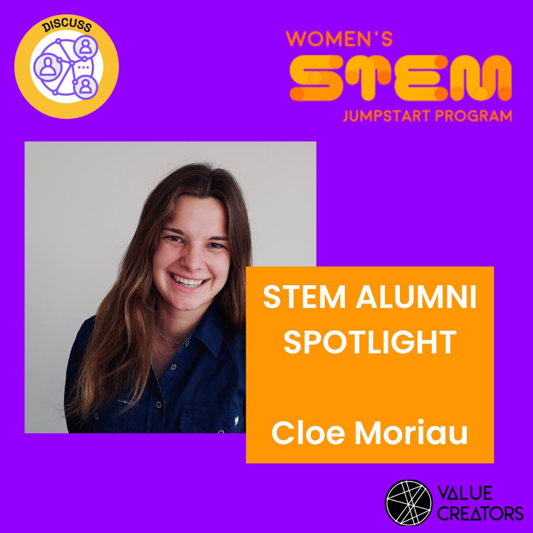 ValueCreatorsPL's tweet image. *STEM ALUMNI SPOTLIGHT*

Originally from Brussels, Belgium, Cloe moved to Australia 3 years ago and is super passionate about agriculture, currently working on a farm in Narembeen. 

Here is her story shared at our annual Connect Forum.