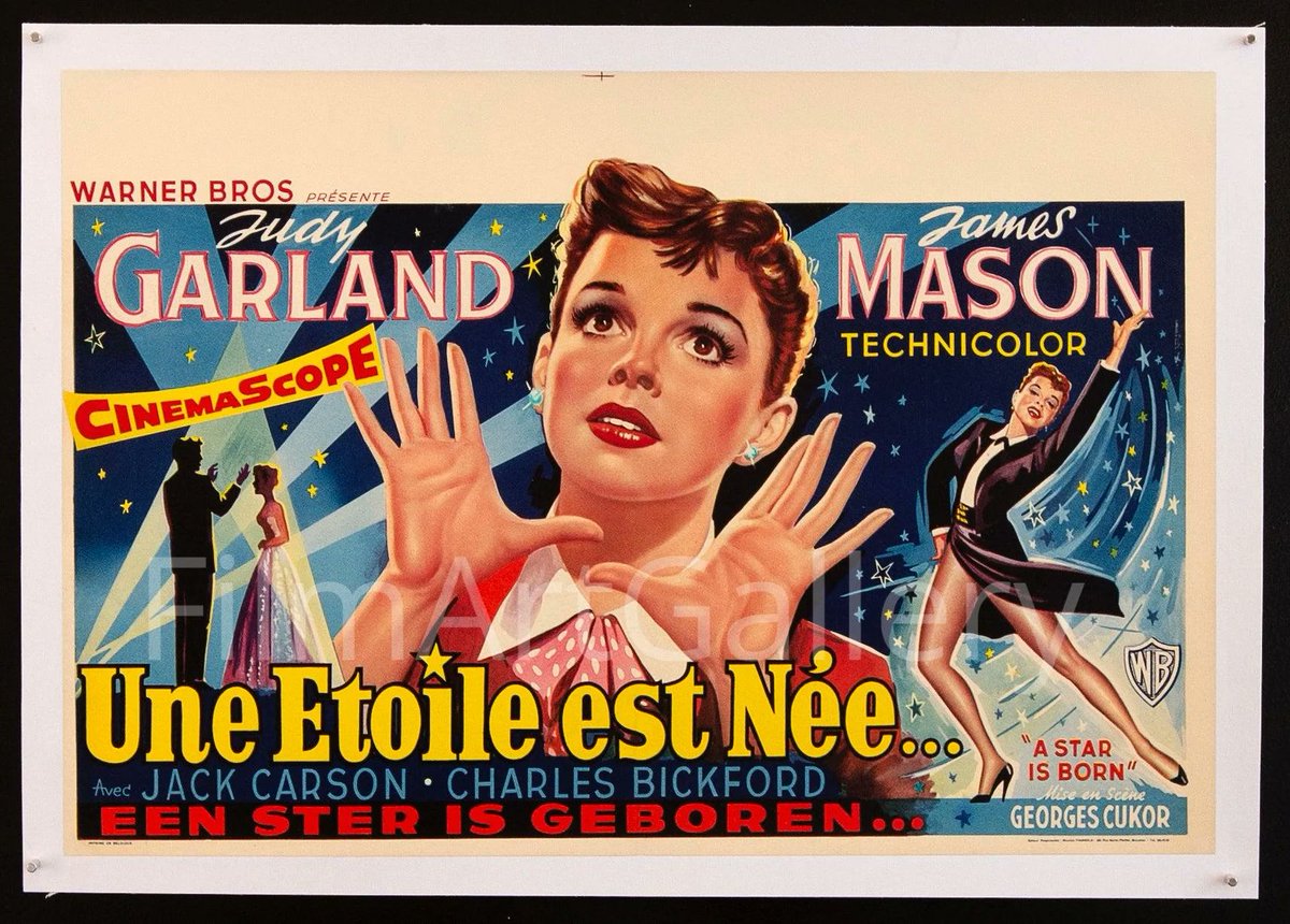TCMComingUp's tweet photo. #ComingUpOnTCM
A STAR IS BORN (1954) Judy Garland, James Mason, Jack Carson
Dir.: George Cukor 11:45 AM PT
A falling movie star marries the newcomer he's helping to reach the top.
2h 56m | Musical | TV-PG
#TCM #TCMParty #HaroldArlen #IraGershwin #MossHart #RonHaver https://t.co/tMpsTROdwN