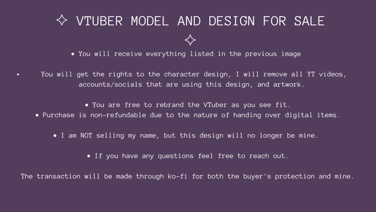 Kuharaa_'s tweet photo. ♡ VTUBER MODEL FOR SALE! $400 ♡
COMES WITH THE FF:
✧ Half Body 2D Model (Rigged)
✧ 6 Twitch Emotes
♡ RTS APPRECIATED
This is my previous model, hoping I can find them a new home that will cherish, & use them
#vtuber #vtubermodel #vtuberpackage #VtuberUprising https://t.co/V69jnhDlCO
