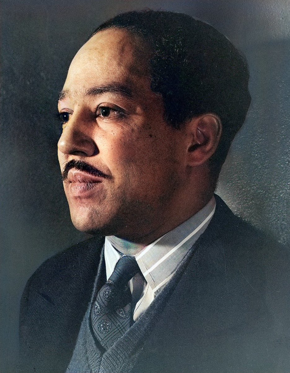 AfricanArchives's tweet image. “Well, son, I'll tell you:
Life for me ain't been no crystal stair.
It's had tacks in it,
And splinters,
And boards torn up,
And places with no carpet on the floor --
Bare.
But all the time
I'se been a-climbin' on,
And reachin' landin's,
And turnin' corners,
And sometimes goin'…