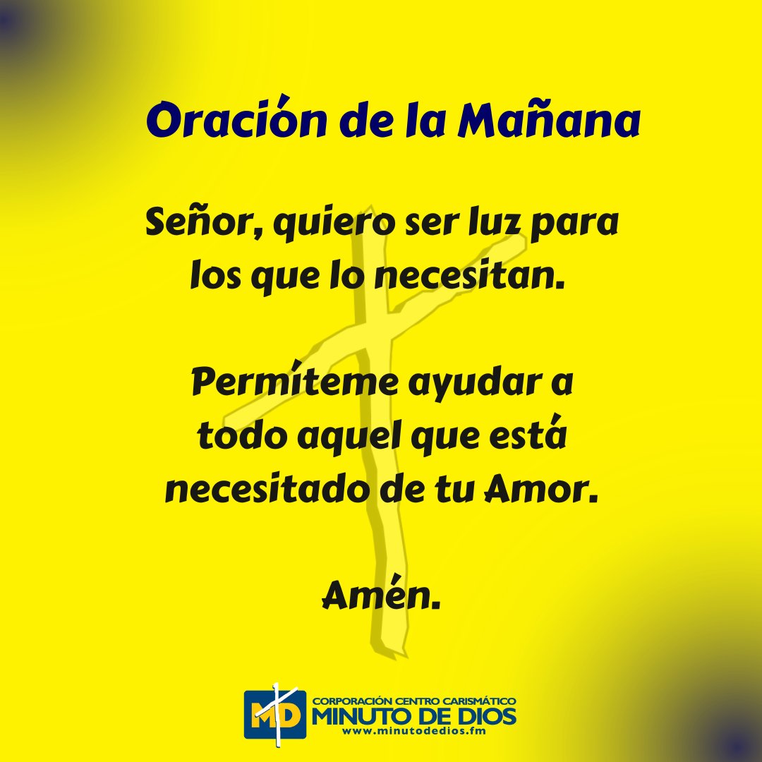 MinutodeDiosMed's tweet photo. #oraciondelamañana 🙏🏻😇🕊️ https://t.co/p2e04rM3Iu