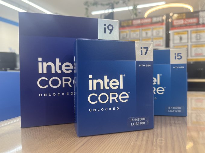 dospara_machida's tweet photo. インテル® Core™ プロセッサー(第14世代) CPU 本日発売です。
まだ在庫がございます。在庫数に限りがございます。
完売の際はあらかじめご了承下さい。
#ドスパラ #CPU #IntelCore #Intel14thGenProcessor https://t.co/jCE1GgrEvy