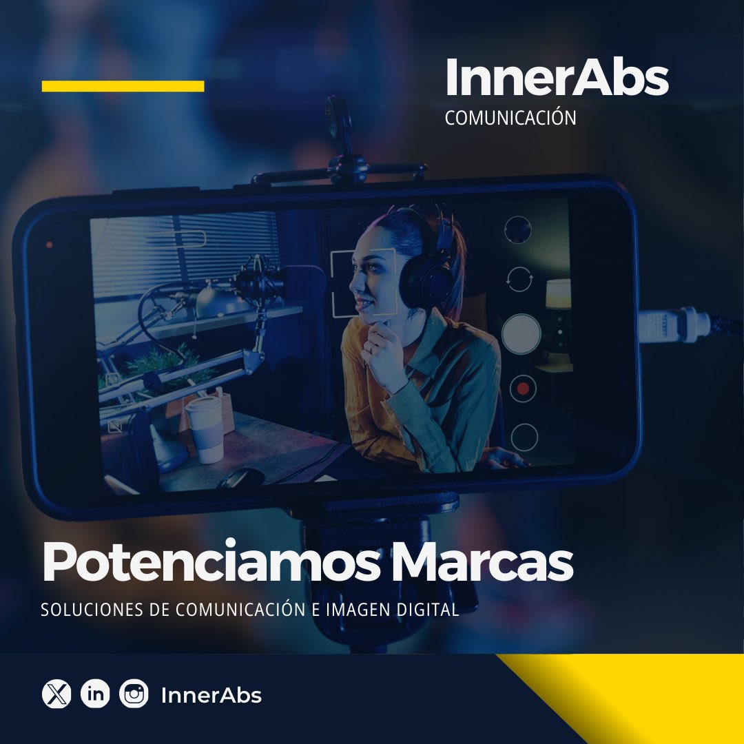 InnerAbs's tweet photo. 🚀 ¡Potenciamos tu #marca para el éxito digital! ✅ En #InnerAbs ofrecemos soluciones de comunicación e imagen digital de élite. 💼💡 #ComunicaciónDigital #MarketingDeImpacto #Disrupción #IconStreaming https://t.co/9ZbgE9px1o