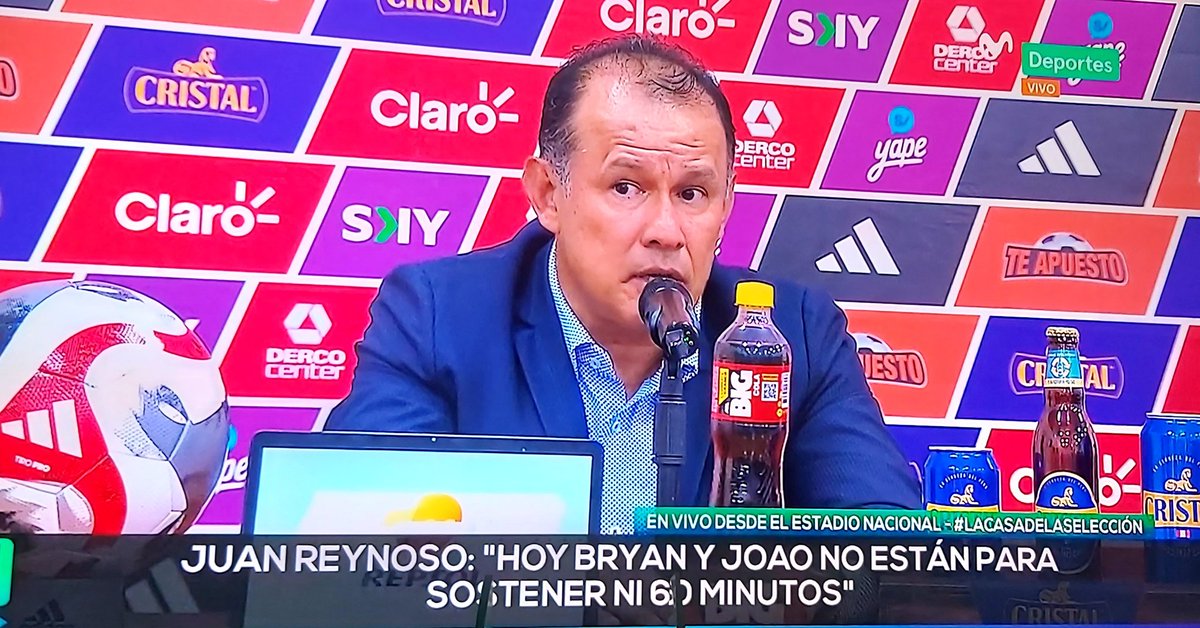 Peru_Prens's tweet image. #Reynoso culpa a los jugadores de la liga: "Bryan (Reyna) y Joao (Grimaldo) a pesar del talento que tienen, no están para iniciar ni sostener un partido completo a este nivel. Miren a Franco, arrancó y a los 60' ya estaba fundido. Son los problemas que nos da nuestra liga"