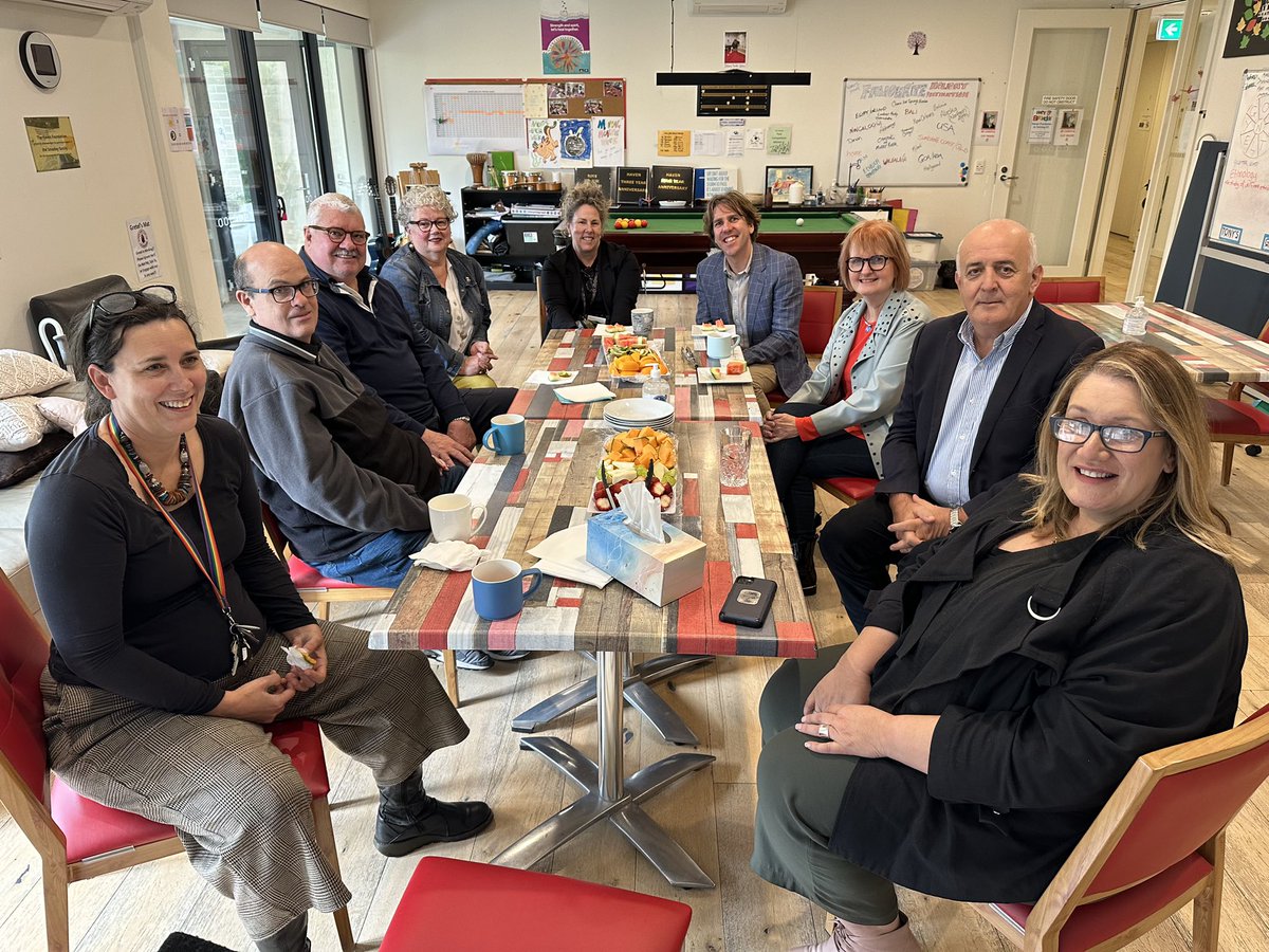 Catherine Lourey (@catherinelourey) on Twitter photo Thank you to Haven Frankston for a warm welcome to both me & Queensland Mental Health Commissioner Ivan Frkovic & for sharing your recovery stories with us & talking with you, families & staff. Such an inclusive community. <a href="/Qld_MHC/">QMHC</a> <a href="/NSWMHC/">Mental Health Commission of NSW</a> @mindaustralia <a href="/RoseBJackson/">Rose Jackson</a> <a href="/afels1/">Allan Fels</a> Thank you to Haven Frankston for a warm welcome to both me & Queensland Mental Health Commissioner Ivan Frkovic & for sharing your recovery stories with us & talking with you, families & staff. Such an inclusive community. <a href="/Qld_MHC/">QMHC</a> <a href="/NSWMHC/">Mental Health Commission of NSW</a> @mindaustralia <a href="/RoseBJackson/">Rose Jackson</a> <a href="/afels1/">Allan Fels</a>