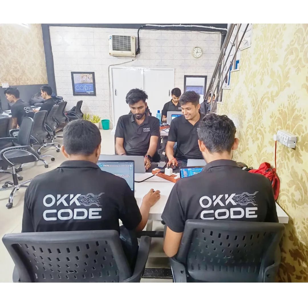 okkcode2023's tweet image. &quot;OKKCode: Where Innovation Meets Execution 💻🚀 #TechTeamGoals #CodingMasters&quot; #okkcode #itcompany