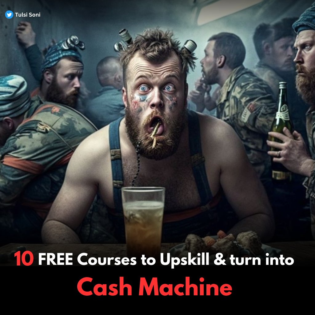 MIT University is offering free online courses.

No textbooks or fees required.

Here are Free 10 courses you don't want to miss &amp; start earning $2000/m