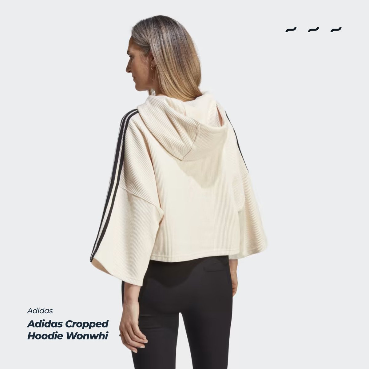theonvog's tweet photo. Stay cozy and chic with the Adidas Cropped Hoodie in Wonwhi (IC5461)! Get yours now at https://t.co/3MV3tItSkd or visit us at https://t.co/qrBNWTQjaF #ONVOG #Adidas #CroppedHoodie #AthleisureStyle https://t.co/43rJ0Md9dx