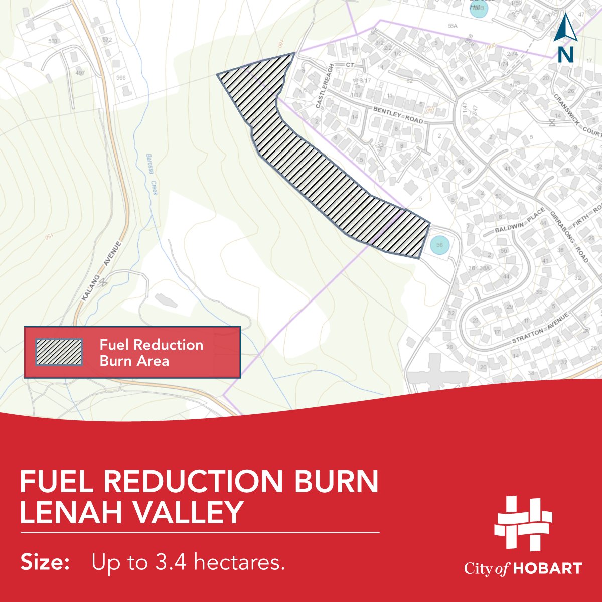 We plan to carry out a fuel reduction burn in Lenah Valley tomorrow, Thursday 19 October. Some smoke may be produced, but we will make every effort to minimise the impact on nearby areas.

For more information about this burn read our Burn Alert: bit.ly/Burn-Alert-Len…