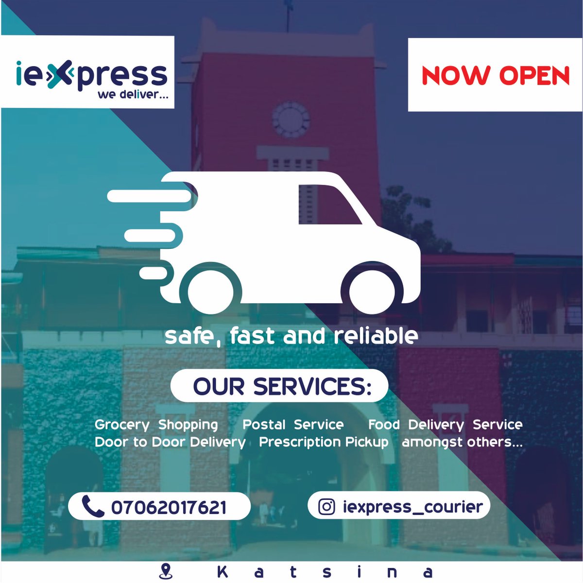 biggy_uj's tweet photo. Hello Fam, Join the #iExpress and experience a hassle-free delivery everytime.
For more info/delivery, Slide into our DM or call Us on: 07062017621
📍 Katsina
Rt🙏🏽 https://t.co/jwexZYnZOd
