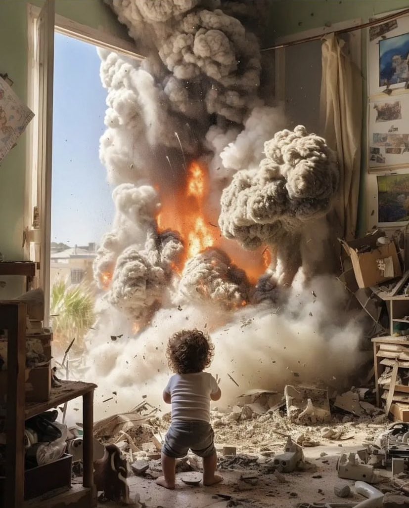 İsrail tarafından yapılan bu soykırım, dünyanın sessiz kaldığı, İsrail’i haklı çıkarmak için binbir türlü hallere girdiği en utanç verici en ahlaksız insanlık suçudur! 
#hospital #israilBirTeroerDevletidir #IsraelTerorrist #FreePalestine #katilisrail