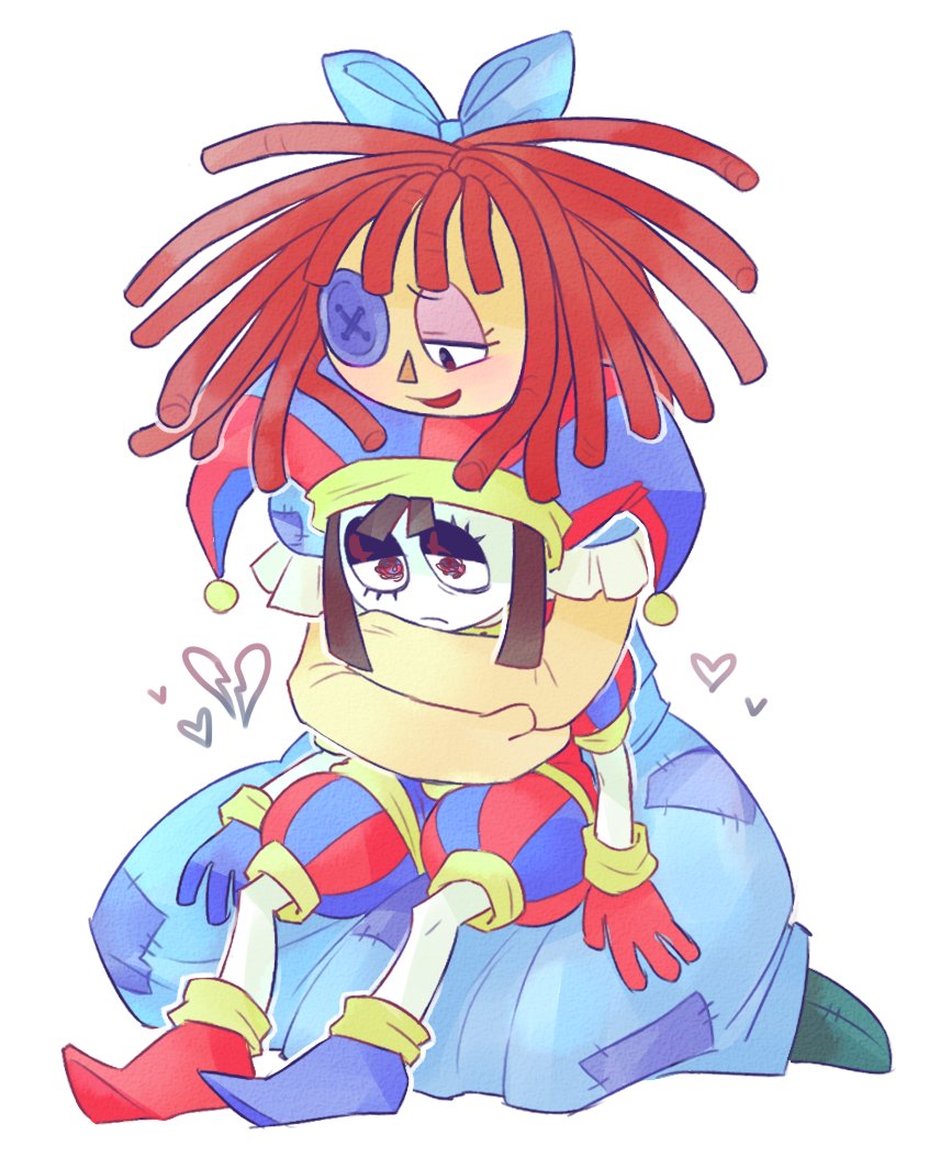 pomni and ragatha my girlies...  #TheAmazingDigitalCircus