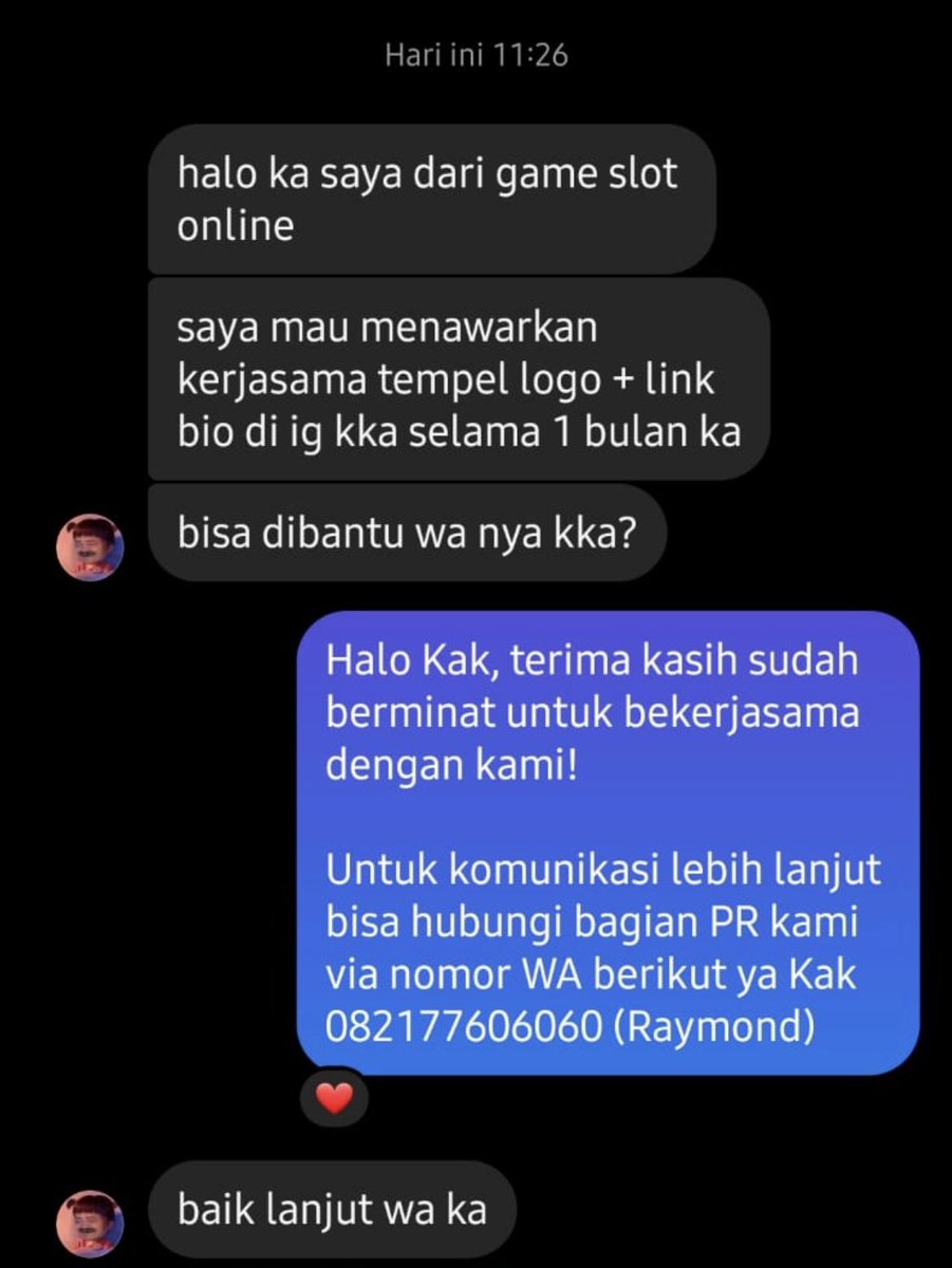 LambeResing's tweet photo. Lambe Resing tidak menerima segala bentuk kerja sama yang berhubungan dengan slot, judi, taruhan, dll yang melanggar hukum.

Apabila ada tawaran kerja sama tersebut, kami tidak segan akan langsung mengarahkan proses kerja sama tersebut kepada WA Kepolisian. https://t.co/Nu7o2BKvuz