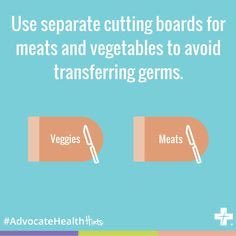 Mewujudkan keamanan pangan keluarga dapat diawali hal sederhana. 

Ayo selalu gunakan telenan berbeda untuk daging mentah dan sayur guna mencegah kontaminasi silang!

#WorldFoodDay #FoodSafety