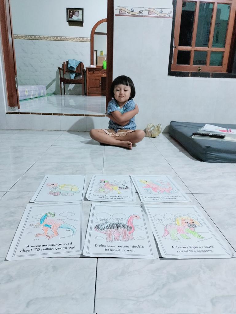 OnedyHaru's tweet photo. Fun color.. sebelum 4th ya yell tetap semangat belajar n berkembang nak 😍 https://t.co/5ZFajy10DD