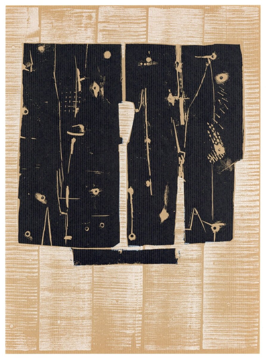 GalleryHedonism's tweet photo. Pietro Consagra - Composition (1959)
https://t.co/zY6h4qbfQH
#PietroConsagra #Consagra #woodcut #art https://t.co/xjDuQpUujR