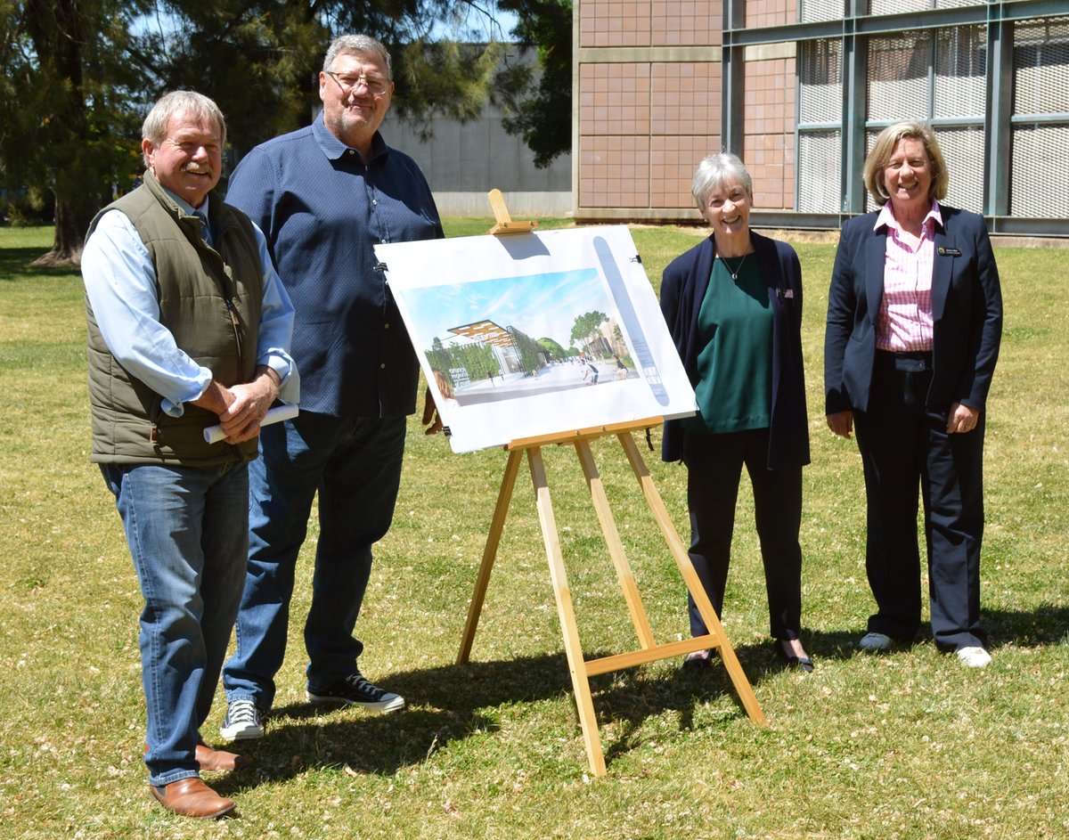 It was smiles all round today at the announcement that the construction tender for the new home for the Orange Regional Conservatorium had been awarded. orange.nsw.gov.au/news/council-b…