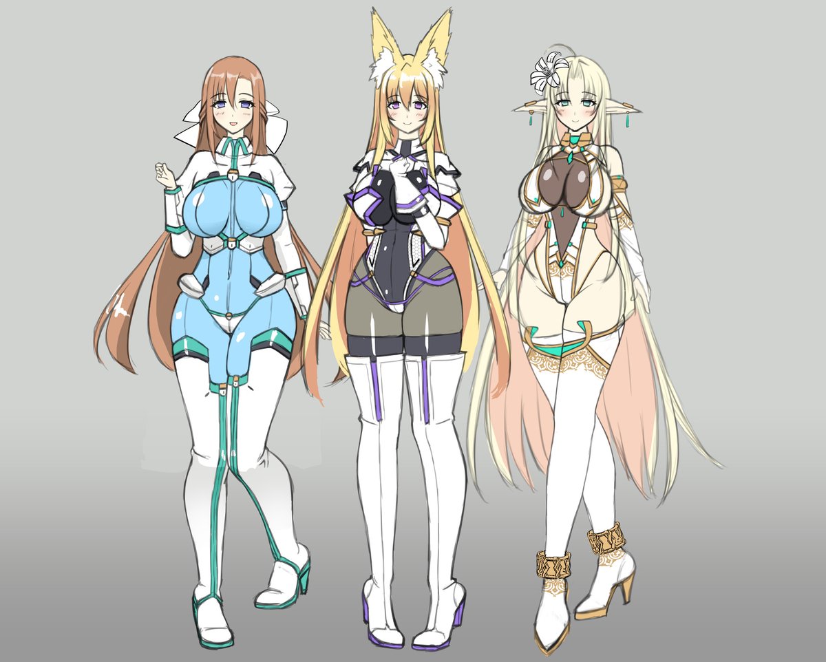 コート的なのない版作ってみたけど....なんかエロくなってしまった気がする????←錯覚 