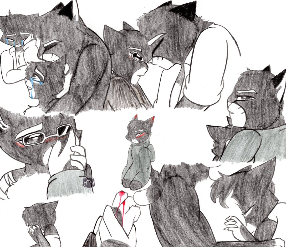 Crystal77042510's tweet photo. #Vikdecai #lackadaisyfanart #lackadaisymordecai https://t.co/PNbfwR3CI5