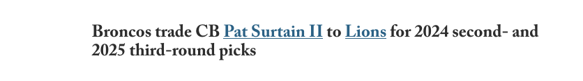 KelbermanNFL's tweet photo. I've done it.

I've found the worst #Broncos take of the year.