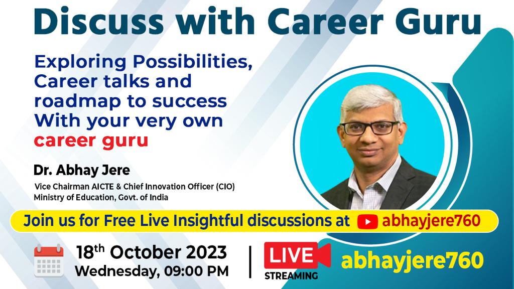 🚀I am coming live tonight at ⏰9:00 p.m with the 5th
episode of "Discuss with Career Guru ".

Let's connect with like minded people ,share experiences and build a network.
Share and Subscribe
𝓨𝓸𝓾𝓣𝓾𝓫𝓮 𝓒𝓱𝓪𝓷𝓷𝓮𝓵 :𝓪𝓫𝓱𝓪𝔂𝓳𝓮𝓻𝓮760
To join:  streamyard.com/twkdjjtfiq