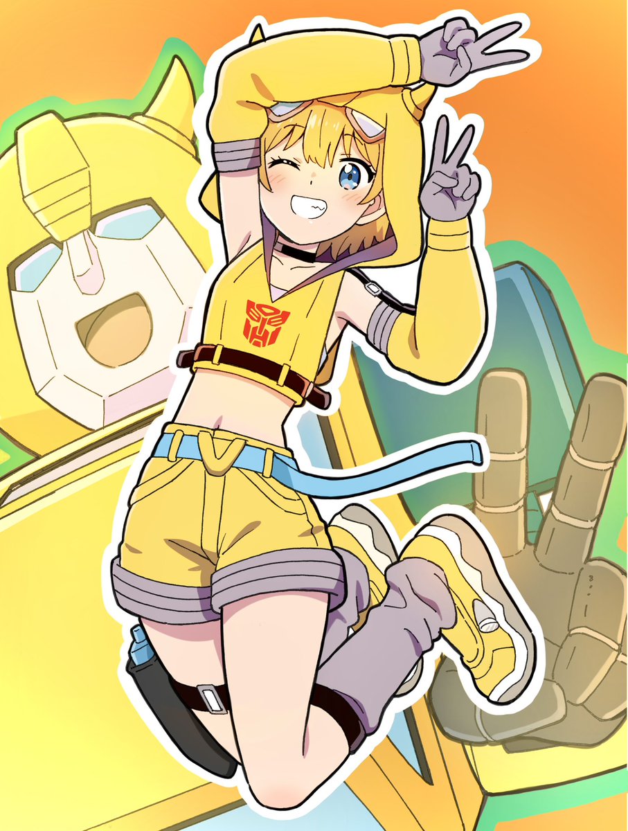 「10月29日のオールヘイルセイバートロンで新刊出します!(夏コミで出した擬人化本」|こまごま　C102土曜、東6ツ49bのイラスト