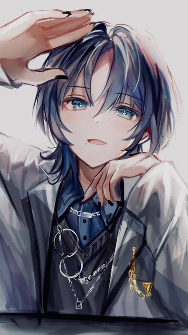 #青ペン 可愛いね…