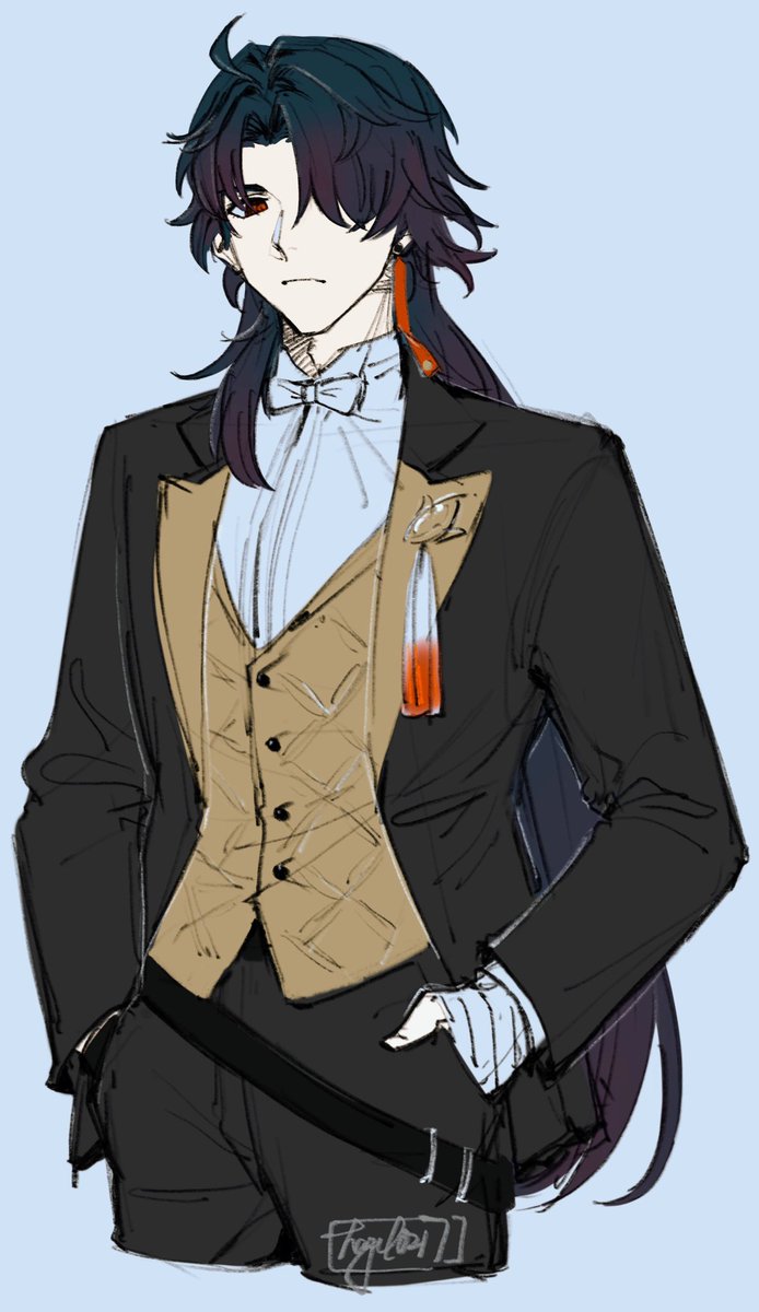「Dinner party Blade」|Hazel Oh Two One Sevenのイラスト