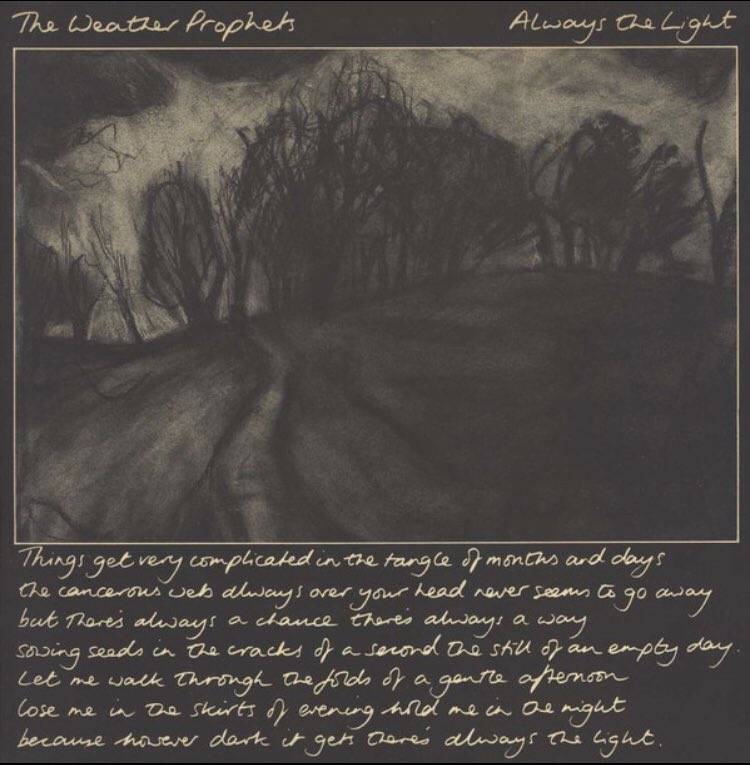PingouinPierre's tweet image. ✨How could such a dark cover hide such a bright #popstrings song ✨ ?
The Weather Prophets - Always The Light (1988) youtu.be/DaEiBUA6oGA