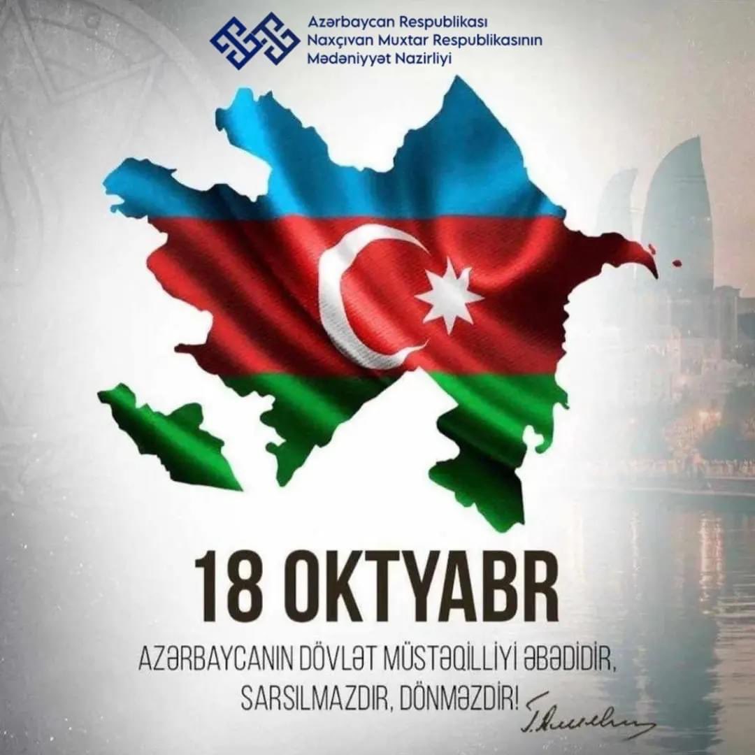 18 Oktyabr - Müstəqilliyin Bərpası Günüdür