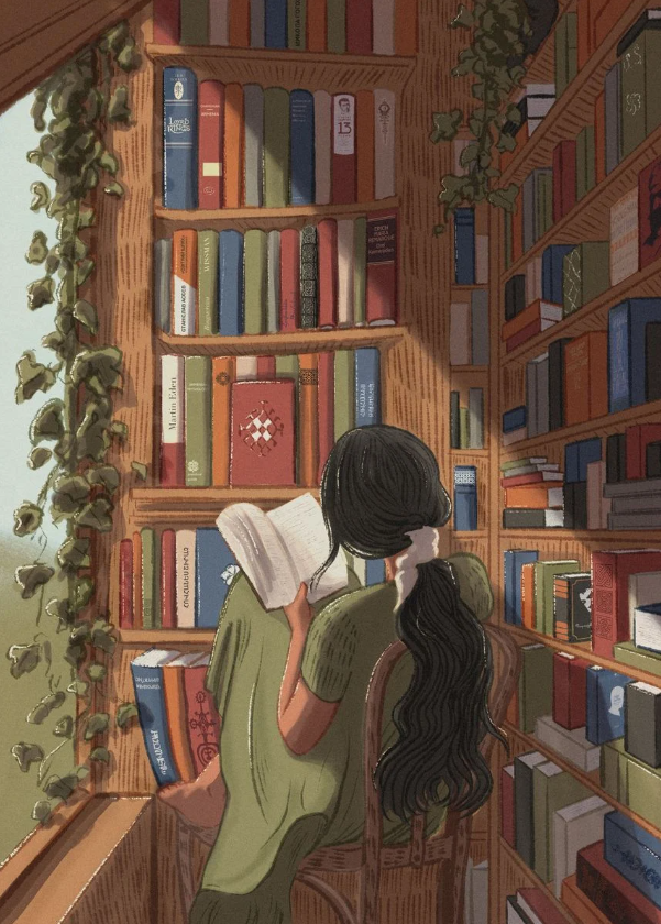 «Leer no es matar el tiempo, sino fecundarlo» ✍️ Herminia Brumara

🖼️ Maretta Aivazian