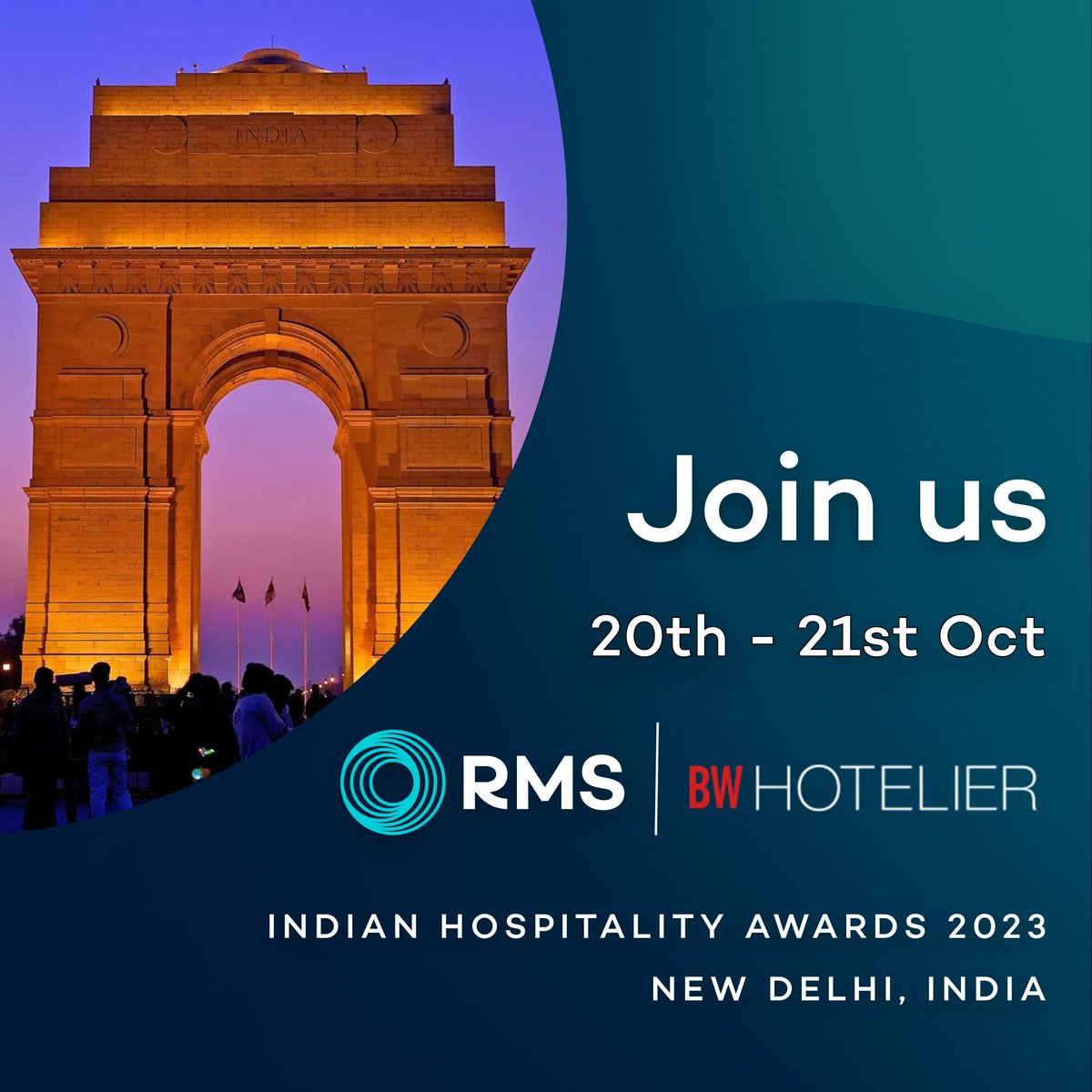 RmsHospitality's tweet image. [INDIA] It&apos;s time for the prestigious #BWHotelier Indian Hospitality Awards 2023 in New Delhi. Let&apos;s honour excellence and innovation in the Indian hospitality industry with awards, in-depth discussions, and new opportunities.

#RMSCloud #Hospitality #Excellence #IHA2023