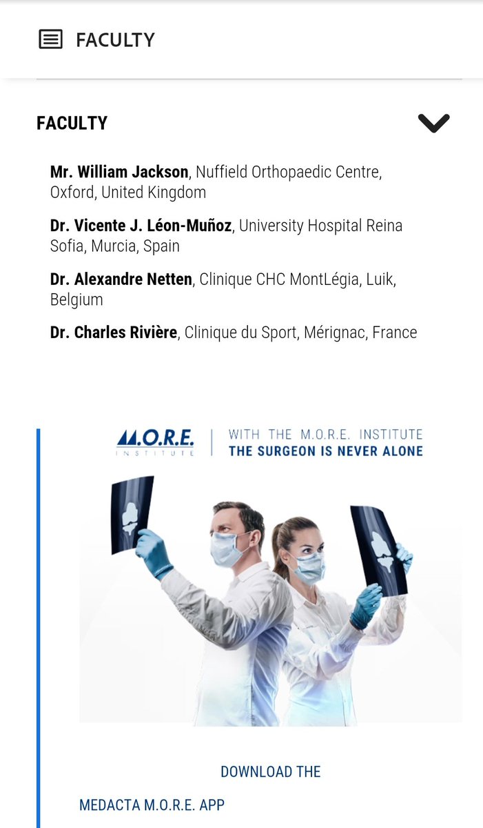 Nueva edición de MORE Knee Learning Center. Siempre un placer. Enseñando KA <a href="/Area7ReinaSofia/">Area7ReinaSofía</a> <a href="/ICAR_Rodilla/">Instituto de Cirugia Avanzada de la Rodilla</a>