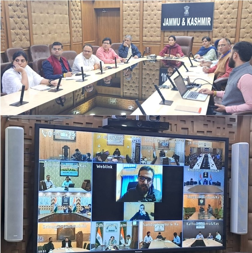 Ajay Sharma 🇮🇳 (@ajaysharmajkas) on Twitter photo Commissioner Secretary IT reviews e-Office implementation across J&K jkinfonews.com/newsdet.aspx?q…
<a href="/GoI_MeitY/">Ministry of Electronics & IT</a>
<a href="/diprjk/">Information & PR, J&K</a>
<a href="/anuradhagupta_/">Anuradha Gupta</a>
<a href="/MyGovJandK/">MyGovJandK</a>
<a href="/JandKeGovAgency/">Jammu and Kashmir e-Governance Agency</a> Commissioner Secretary IT reviews e-Office implementation across J&K jkinfonews.com/newsdet.aspx?q…
<a href="/GoI_MeitY/">Ministry of Electronics & IT</a>
<a href="/diprjk/">Information & PR, J&K</a>
<a href="/anuradhagupta_/">Anuradha Gupta</a>
<a href="/MyGovJandK/">MyGovJandK</a>
<a href="/JandKeGovAgency/">Jammu and Kashmir e-Governance Agency</a>
