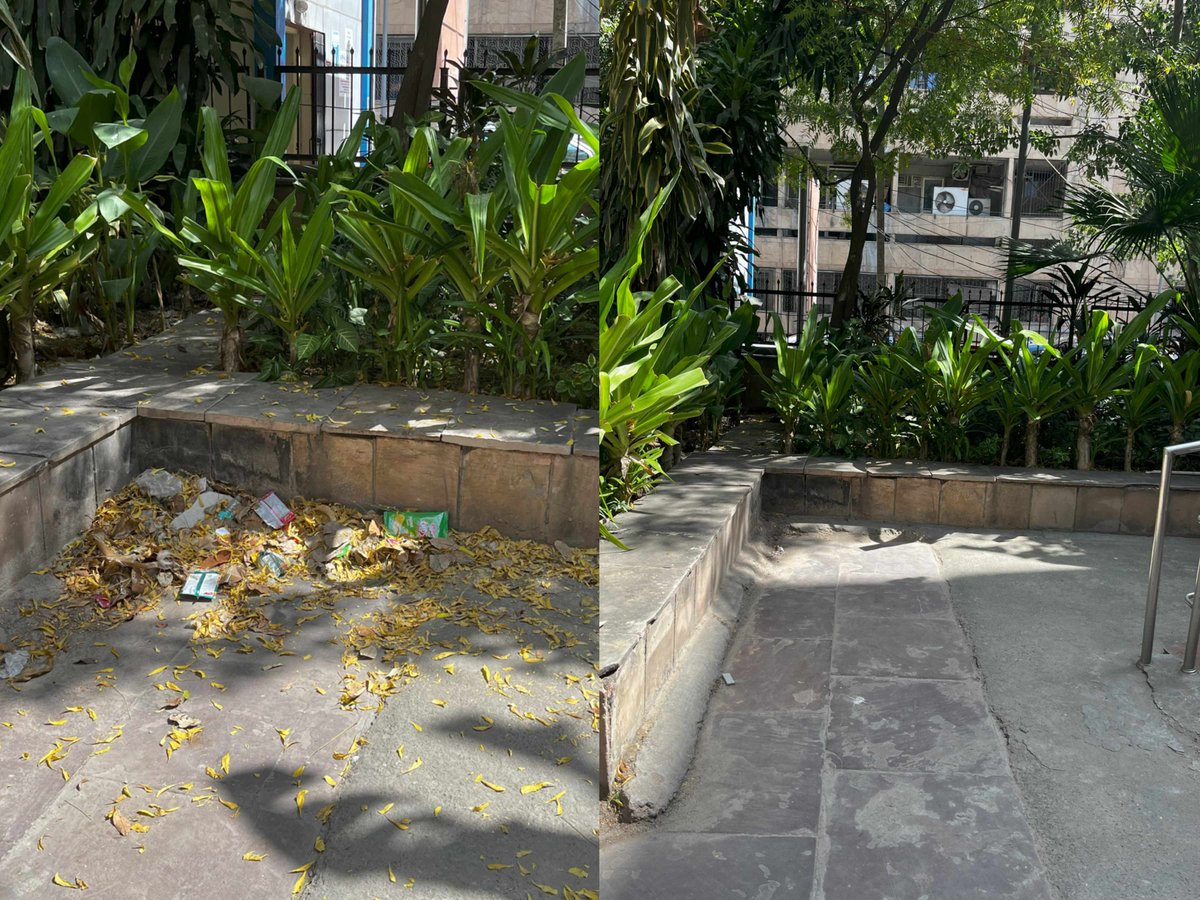 WCCBHQ's tweet image. WCCB organized an outdoor #cleaning campaign on 10-10-2023 in the outside #premises of WCCB Head Quarter on ongoing #SpecialCampaign3.0. All officials of WCCB HQ and NR will actively participated in this program.