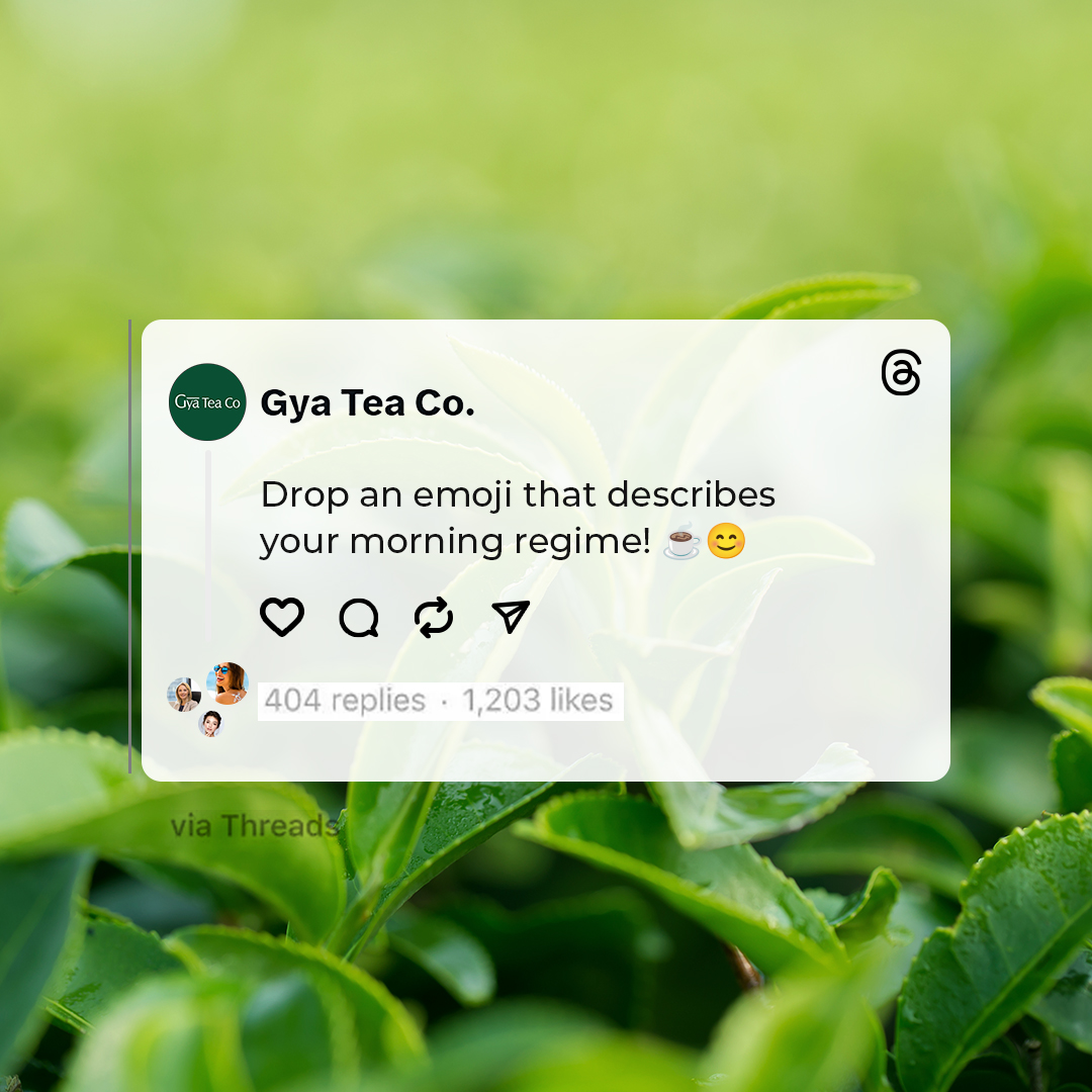 Our daily morning regime: ☀️💧📝🍵
How about yours?

#GyaTea #Tea #GyaOverTea #RefreshingBeverage #MintyDelights #TeaLovers #HerbalTea #TeaTime #NaturalFlavor #SoothingSip #TeaObsession #HerbalInfusion #MintTea #FlavorfulCup #TeaTherapy #Relaxation #DeliciousBrew