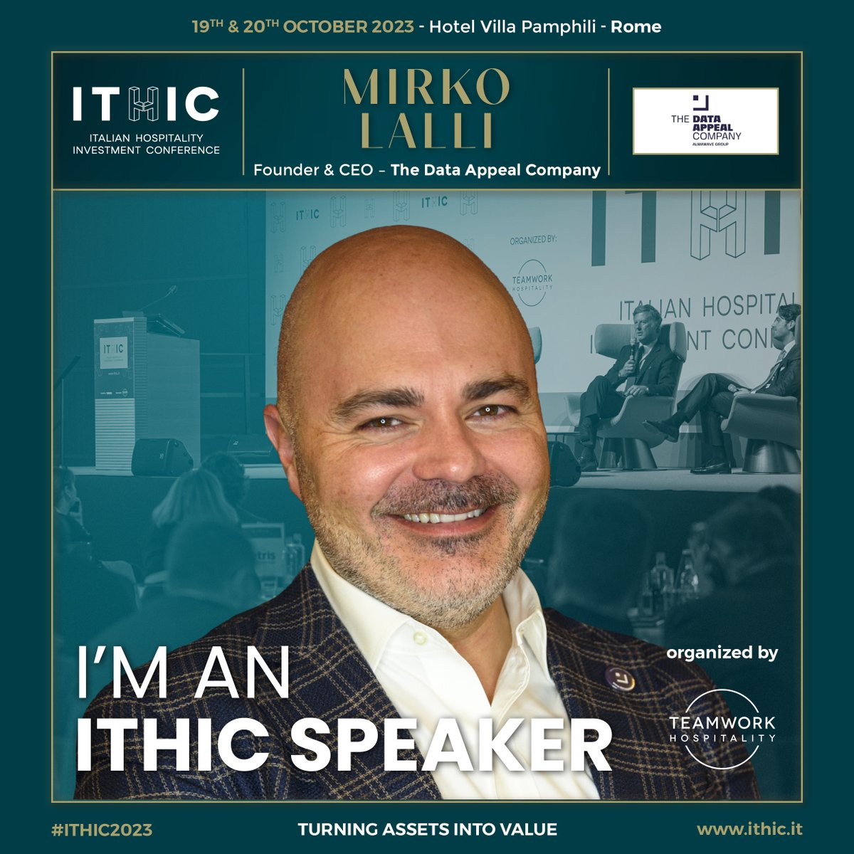 DataAppeal's tweet photo. Join us tomorrow at #ITHIC - the Italian Hospitality Investment Conference for a deep dive into seizing opportunities in Italy's hospitality market. Our CEO,
@mkl, will offer insights on uncovering prospects in secondary locations using #geospatialdata. ➡️https://t.co/NdgCoX2wh3 https://t.co/Yko5aT3PLp