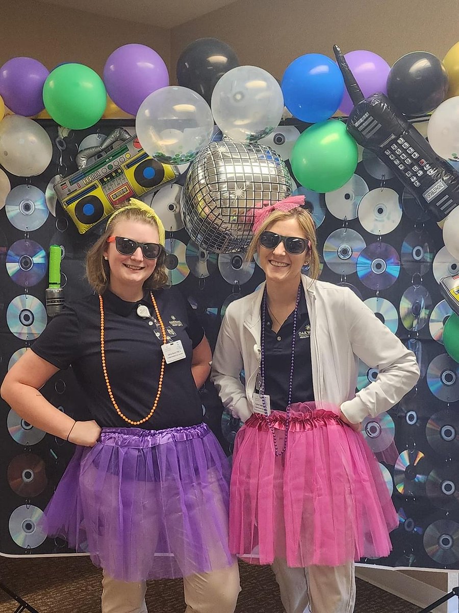 OakwoodHC's tweet photo. This is  our final Theme Week for 2023, we are having a blast to the past  to the 1980’s. #ThemeWeek https://t.co/S9HeUPXMzD