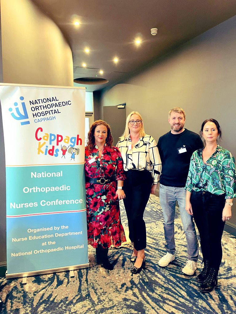 FoyDearbhail's tweet photo. Good Tullamore representation at @NOHCOrthopaedic 23rd Conference @DMHospitalGroup https://t.co/xaDRiWb0bx