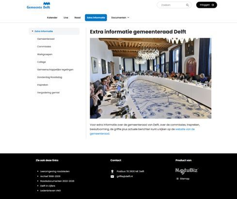 Het plaatsen van artikelen is een handige manier om burgers op de hoogte te stellen van veranderingen. Mocht je gebruikmaken van het Politiek Portaal van NotuBiz, dan kun je onze nieuwe module Informatieve Artikelen kosteloos aan laten zetten. Waar wacht je op?